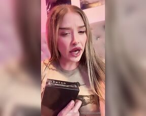 Cadence Caliber aka cadencecaliber - 06-10-2024 OnlyFans Video - Thanks Dan Everybody say thank_you to Dan for the fun little show youre gonna get on