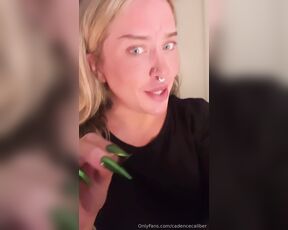 Cadence Caliber aka cadencecaliber - 09-17-2024 OnlyFans Video - Just a little completely non_sexual life update