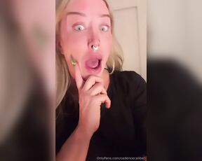 Cadence Caliber aka cadencecaliber - 09-17-2024 OnlyFans Video - Just a little completely non_sexual life update