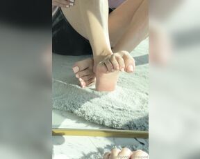 Goddessjessyxxl aka goddessjessyxxl - 07-17-2024 OnlyFans Video - Just your dream foot model