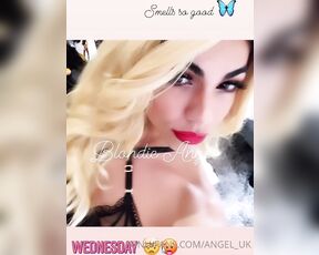 TS Angel Uk aka angel_uk - 02-10-2021 OnlyFans Video - Blondie Angel is back