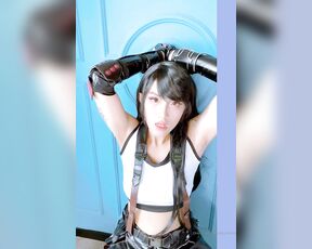 Emily Yunicorn aka emilyunicorn - 08-14-2020 OnlyFans Video - Being Tied up is a big turn on for Tifa cant you tell