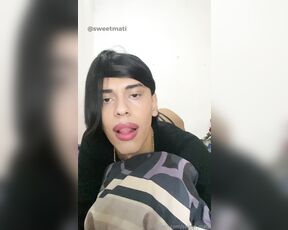 Sweet mati aka sweet_mati - 01-25-2024 OnlyFans Video - Look how my lips suck this toy cock, give me yours Mira como mis labios chupan