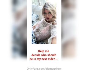 Glamgurlxoxo aka glamgurlxoxo - 03-20-2022 OnlyFans Video - Lets give this a try