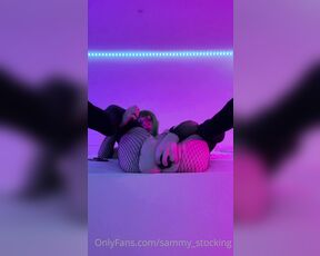 Sammy Stocking aka sammy_stocking - 10-30-2022 OnlyFans Video - some solo toying