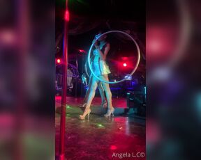 Angela L C aka angelalc - 11-23-2021 OnlyFans Video - Londynparis on stage