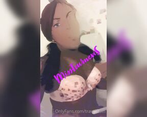 Ashley DA CRUZ aka travtchoin - 09-23-2020 OnlyFans Video - 5cms ça change tout travtchoin