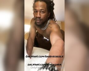 Nubianbarbie aka barbiecreole - 08-25-2022 OnlyFans Video - KingKonda got me right