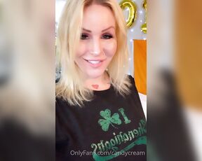 Ts Candy Cream aka candycream - 03-17-2021 OnlyFans Video - HAPPY ST PATRICKS