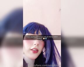 LizyhSan aka astolfitoliz - 08-12-2023 OnlyFans Video - How about hinata with kunai,I know we are already 25k but I did it before we