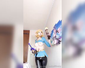 LizyhSan aka astolfitoliz - 05-22-2023 OnlyFans Video - The legend of Zelda Tears of the dicky gtlt  Final con doble penetración