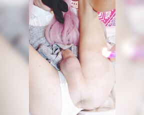 FloraJinora aka florajinora - 03-12-2020 OnlyFans Video - I put a sock in my mouth to deal with the ouchies the 2nd time round