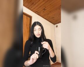 Samisita Trans aka samisita00 - 06-06-2024 OnlyFans Video - Buen dia amor te hace falta leche para el cafe