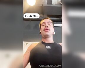 Axl Royal aka axlroyal - 01-26-2023 OnlyFans Video - Mood