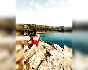 Ladyboy Mandy aka leidyboymandy - 04-03-2021 OnlyFans Video - Ghajn tufieha beach in malta