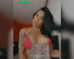 Ladyboy Mandy aka leidyboymandy - 05-16-2021 OnlyFans Video - Lets go to the beach today