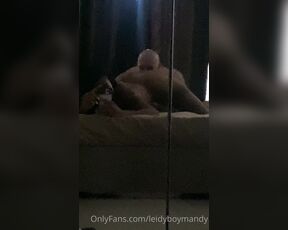 Ladyboy Mandy aka leidyboymandy - 07-24-2021 OnlyFans Video - His lover couldnt make him cum so he decided to pay me a visit for a