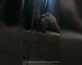 Ladyboy Mandy aka leidyboymandy - 07-24-2021 OnlyFans Video - His lover couldnt make him cum so he decided to pay me a visit for a