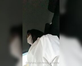 Ladyboy Mandy aka leidyboymandy - 07-31-2021 OnlyFans Video - 8 minute video Teasing the Libyan taxi driver while he is taking me to fuck my