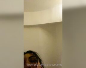 Ladyboy Mandy aka leidyboymandy - 03-16-2022 OnlyFans Video - La troietta che vuole farsi sfondare