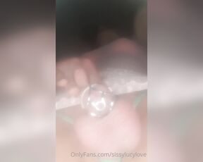 TS Sissylucylove aka sissylucylove - 03-15-2021 OnlyFans Video - You are under my cage and I cum in your face  the pot was already