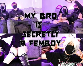 Femboy_Gaming aka Femboygaming OnlyFans - My Bro is Secretly a Femboy! After losing a bet during a gaming session, Kilo gets to tell his bro