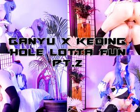 Femboy_Gaming aka Femboygaming OnlyFans - As promised the 24min Part 2 of Ganyu x Keqing Hole Lotta Fun is ready for you!! Lots of holes being