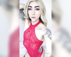 Audrey Maffia aka audreymaffia - 01-01-2020 OnlyFans Video - Red Lingerie 2