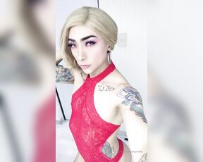 Audrey Maffia aka audreymaffia - 01-01-2020 OnlyFans Video - Red Lingerie 2