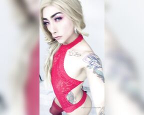 Audrey Maffia aka audreymaffia - 01-01-2020 OnlyFans Video - Red Lingerie 2