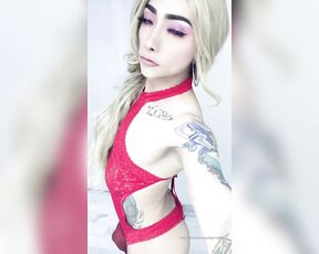 Audrey Maffia aka audreymaffia - 01-01-2020 OnlyFans Video - Red Lingerie 2