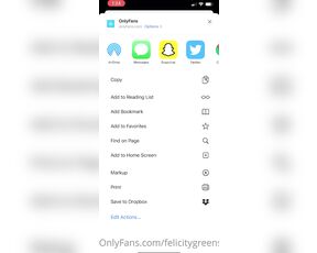 Felicity Fox aka thefelicityfox - 10-19-2020 OnlyFans Video - How to turn onlyfans into an app on ur iPhone   Open in safari, press