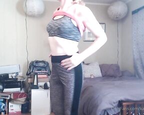 Kacy TGirl aka kacytgirl - 08-11-2020 OnlyFans Video - gmorning how do yall like my morning dance