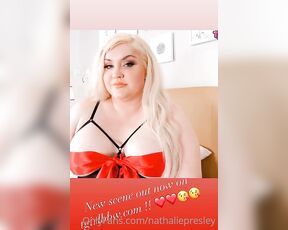 Nathalie Presley aka nathaliepresley - 08-06-2020 OnlyFans Video - n love with these photos from my new scene from OmarWax on tgirlbbw