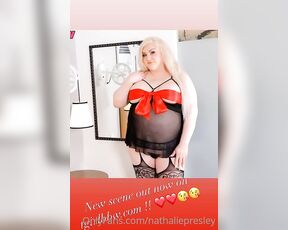 Nathalie Presley aka nathaliepresley - 08-06-2020 OnlyFans Video - n love with these photos from my new scene from OmarWax on tgirlbbw