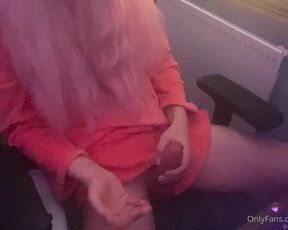 TS Eevie_chan aka eevie_chan - 08-31-2021 OnlyFans Video - Still waiting for a faithful servant to sit under my desk and pleasure me while I