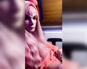 TS Eevie_chan aka eevie_chan - 08-15-2021 OnlyFans Video - Rainy night playtime