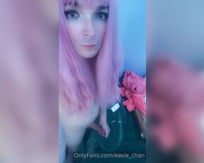 TS Eevie_chan aka eevie_chan - 09-30-2021 OnlyFans Video - Sorry for no posts Ive been ill