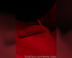 TS Eevie_chan aka eevie_chan - 08-23-2021 OnlyFans Video - I think my favourite birthday present was handsome_daveward worshipping my feet and cock Remember there are