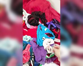 TS Ocean Girl aka oceangirlonshow - 02-25-2023 OnlyFans Video - Digging through my panty drawer