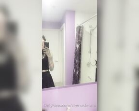 Amy Nosferatu aka zeenosferatu - 11-25-2022 OnlyFans Video - Up to no good  Omw to a bdsm play party