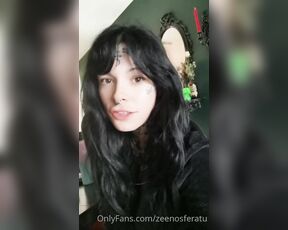 Amy Nosferatu aka zeenosferatu - 05-05-2023 OnlyFans Video - Nervous