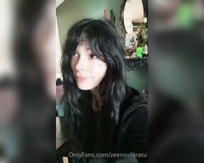 Amy Nosferatu aka zeenosferatu - 05-05-2023 OnlyFans Video - Nervous