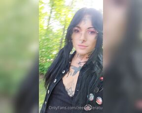 Amy Nosferatu aka zeenosferatu - 08-02-2023 OnlyFans Video - Fuck me deep in the woods