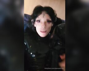 Amy Nosferatu aka zeenosferatu - 11-30-2023 OnlyFans Video - Latex anal fun