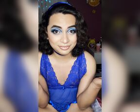 Julie Nighthawk aka julienighthawk - 08-31-2023 OnlyFans Video - Blue Lingerie Ass Play featuring technical difficulties This fit was cute enough and the play was