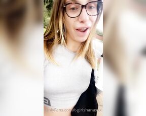 TS Shana aka t-girlshanaxxx - 05-01-2020 OnlyFans Video - Love a good stroll showing nips and getting toots