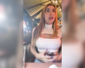 TS Slayer aka thexxxslayer - 05-24-2024 OnlyFans Video - While in miami I Went out for drinks with a hot tgirl from spain