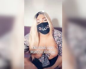 TS THROAT NYC aka mshooverthroat - 04-22-2020 OnlyFans Video - This is how I been handling the lockdown , jacking my fat lil she cock off