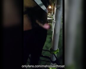 TS THROAT NYC aka mshooverthroat - 04-13-2019 OnlyFans Video - LATE NIGHT COCK SUCKING IN BROOKLYN PARK _ PARK CHRONICLES